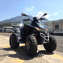 Rental buggy:Enjoy and experience the nature of Sakurajima on a 4 wheel buggy.